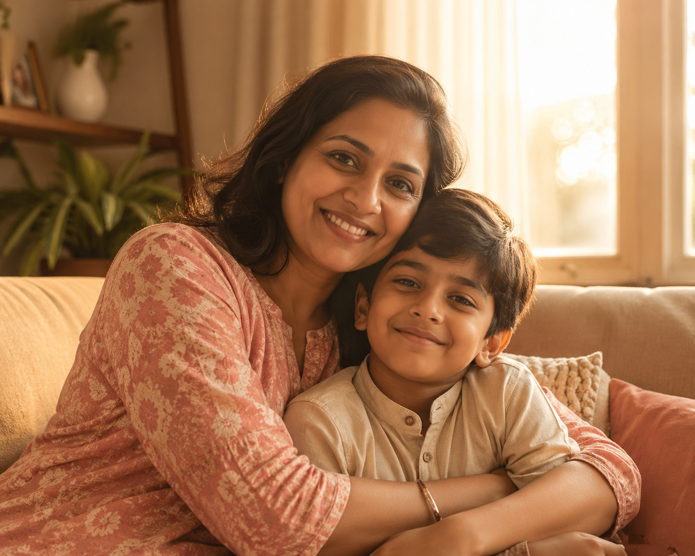 Carely parent and child